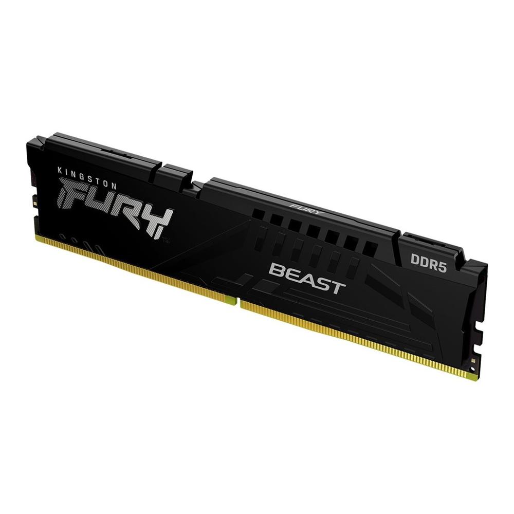 MEMORIA RAM DDR5 8GB KINGSTON / 5200MT/S / PC5-41600 / FURY BEAST / CL38 / 1.25V