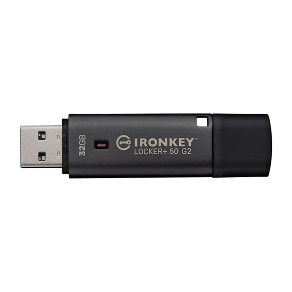 MEMORIA USB 3.2 KINGSTON 32GB IRONKEY LOCKER+50 G2