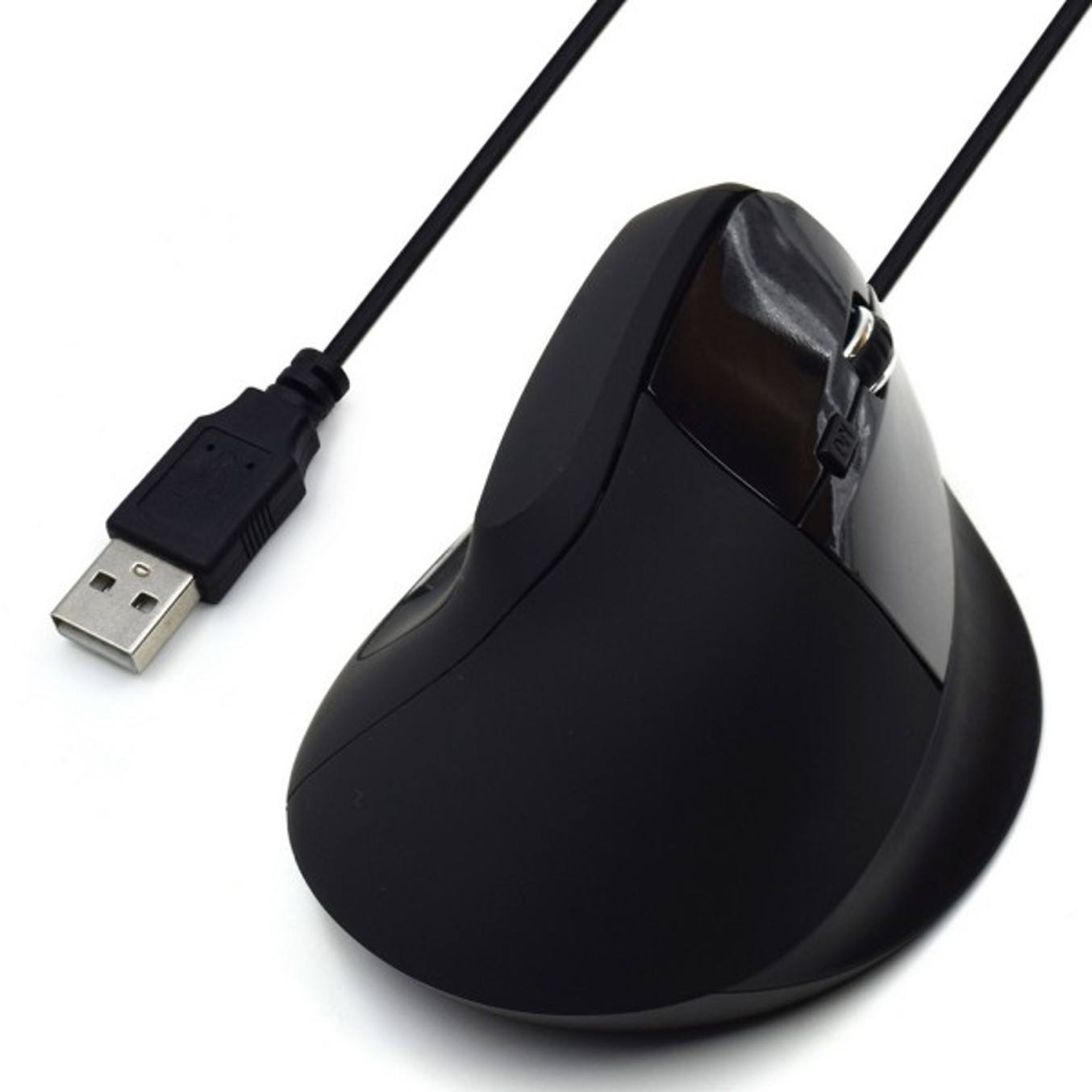 MOUSE RATON VERTICAL ERGONOMICO EWENT EW3157 USB/ 1800DPI/ NEGRO