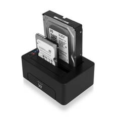 ESTACION DE ACOPLAMIENTO EWENT PARA UNIDAD DE DISCO DURO Y DE ESTADO SOLIDO SATA 2.5" Y 3.5"/ USB 3.0