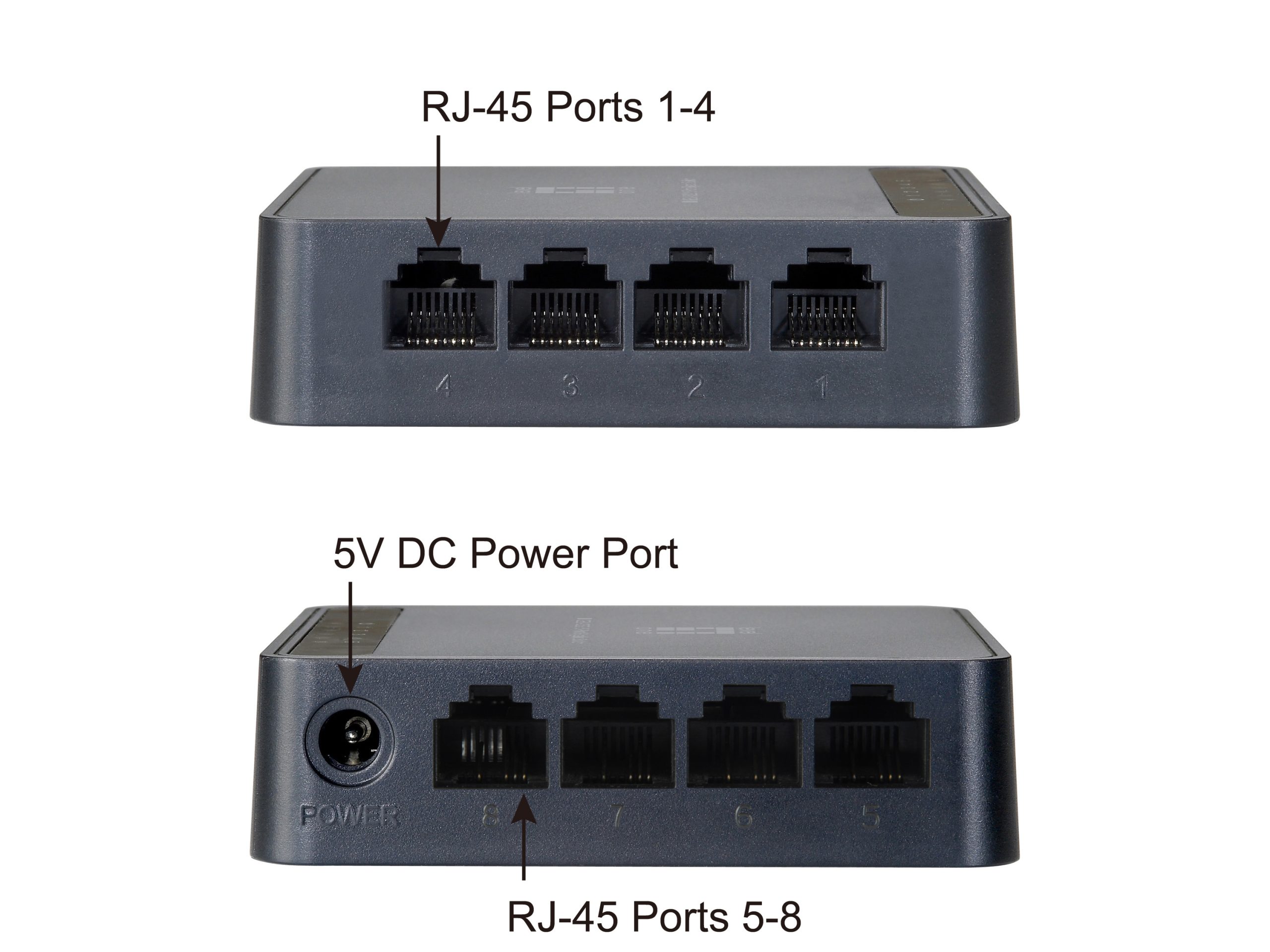 SWITCH SOBREMESA LEVEL ONE 8 PUERTOS FAST ETHERNET 10/100