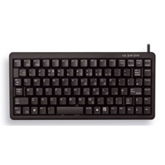 TECLADO CHERRY SLIM REDUCIDAS DIMENSIONES PS2/USB NEGRO