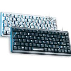 TECLADO CHERRY G84-44100 ULTRA COMPACTO USB BLANCO