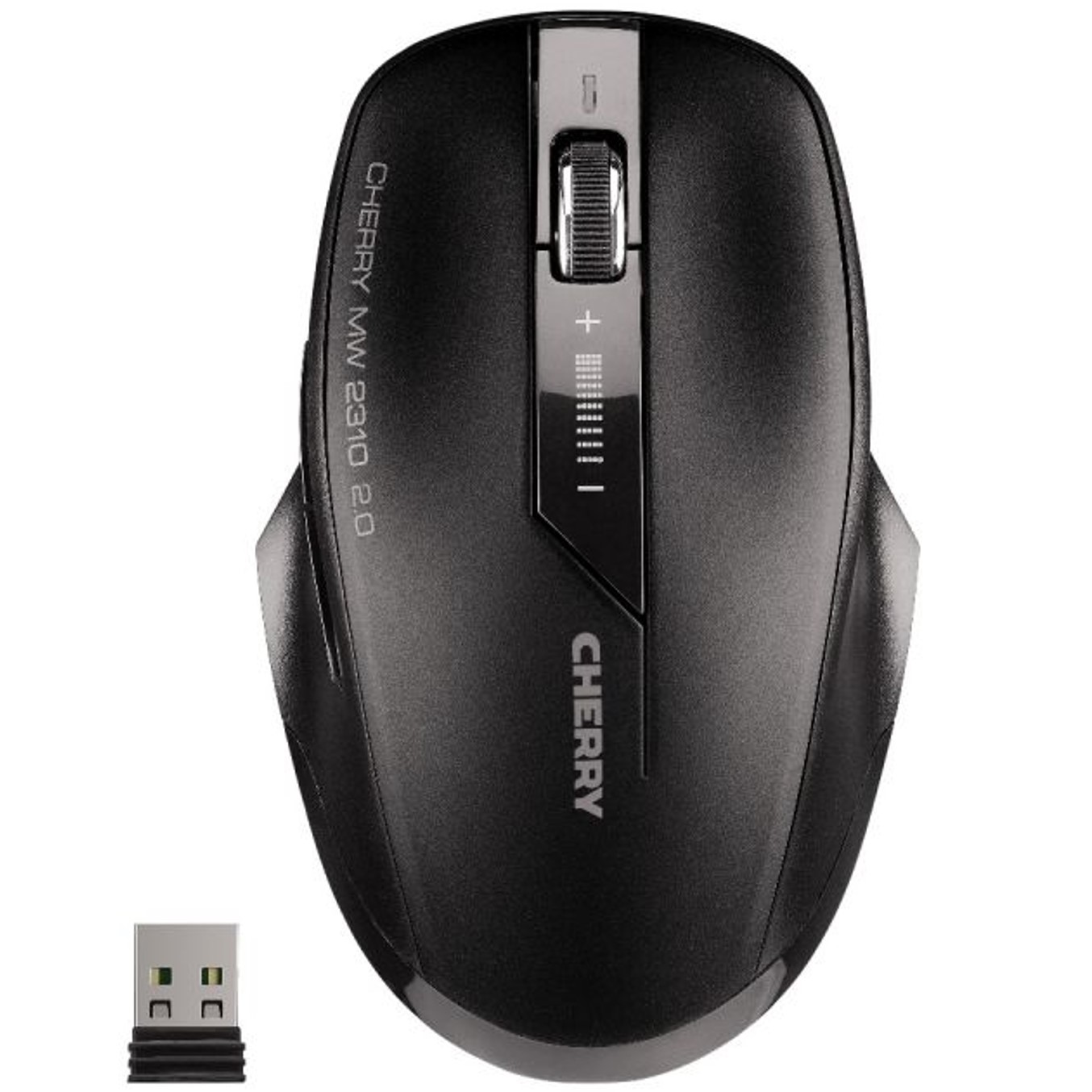 MOUSE RATON CHERRY INALAMBRICO MW 2310 USB 5 BOTONES NEGRO