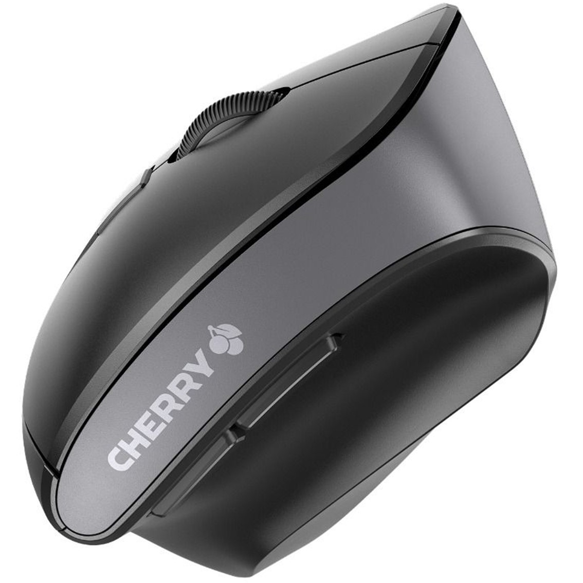 MOUSE RATON CHERRY INALAMBRICO MW 4500 PARA ZURDOS 6 BOTONES OPTICO 1200DPI NEGRO