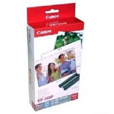 PAPEL FOTO CANON SELPHY KP-36IP 10X15 + TINTA 36 HOJAS SERIES CP