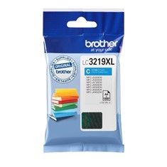 CARTUCHO TINTA BROTHER LC3219XLC CIAN 1500 PAGINAS MFC-J5330DWMFC-J5335DWMFC-J5730DW/ MFCJ5930DW/ MFCJ6530DW/ MFCJ6530DW/ MFCJ6930DW