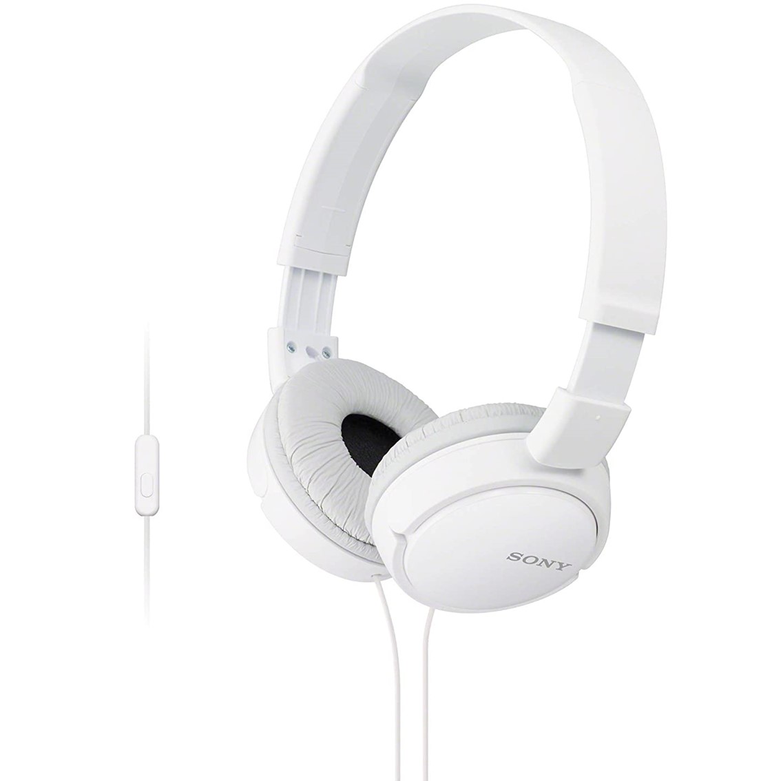AURICULARES SONY MDRZX110APW / BLANCO / PLEGLABLE / MICROFONO