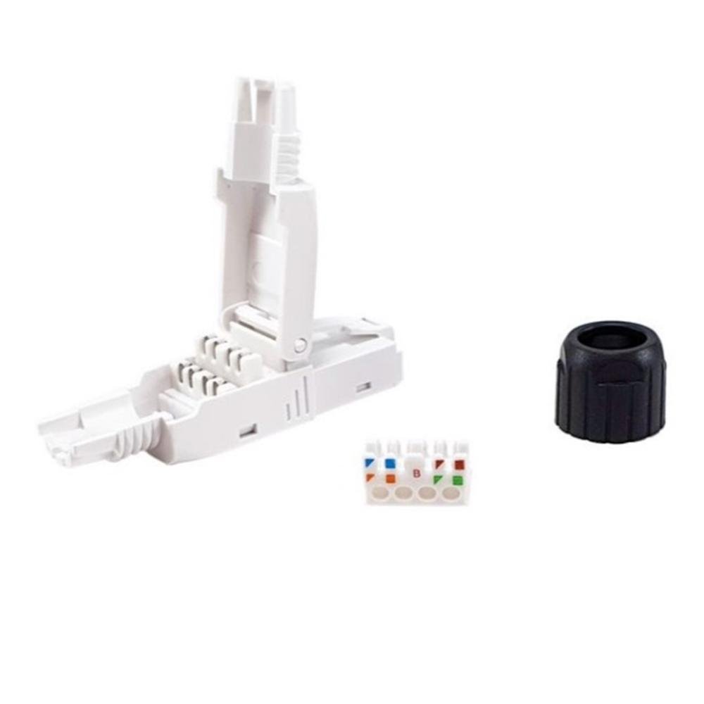 KIT 5 UDS CONECTORES RJ45 EQUIP CATEGORIA 6A UTP