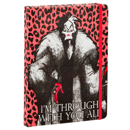 LIBRETA DISNEY VILLANOS CRUELLA DE VIL