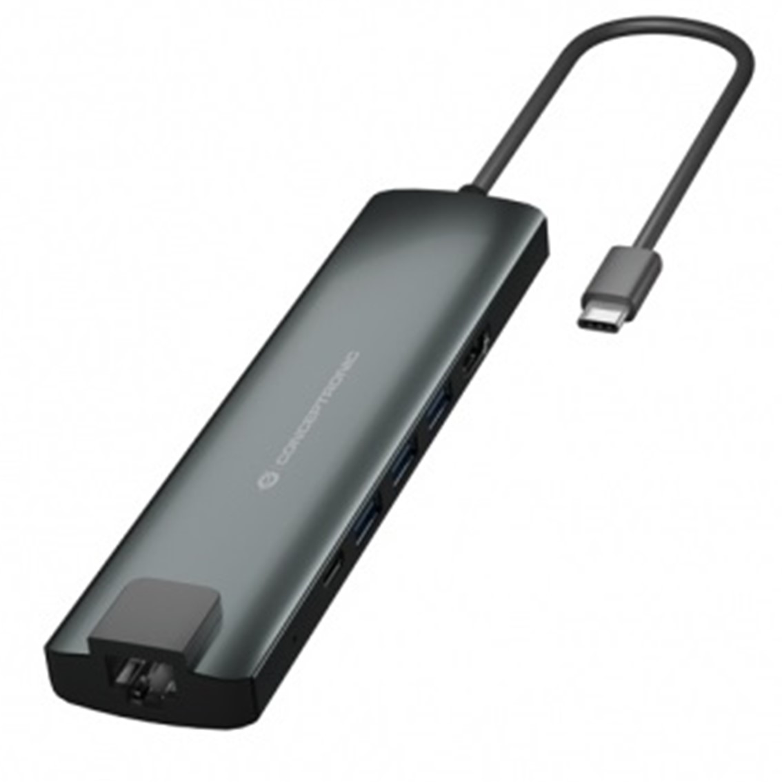 ADAPTADOR CONCEPTRONIC USB TIPO C 9 EN 1 HDMI/ USB-C/ PD/ USB 3.0/ SD/ MICRO SD/ RJ45