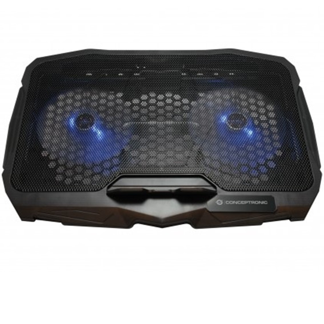 SOPORTE / BASE DE REFRIGERACION CONCEPTRONIC THANA07B PARA PORTATILES HASTA 15.6" VENTILADORES 125MM X2