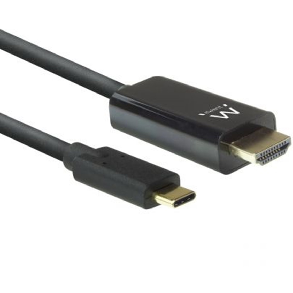 CABLE ADAPTADOR EWENT USB TIPO C A HDMI 4K/30HZ MACHO-MACHO 2M