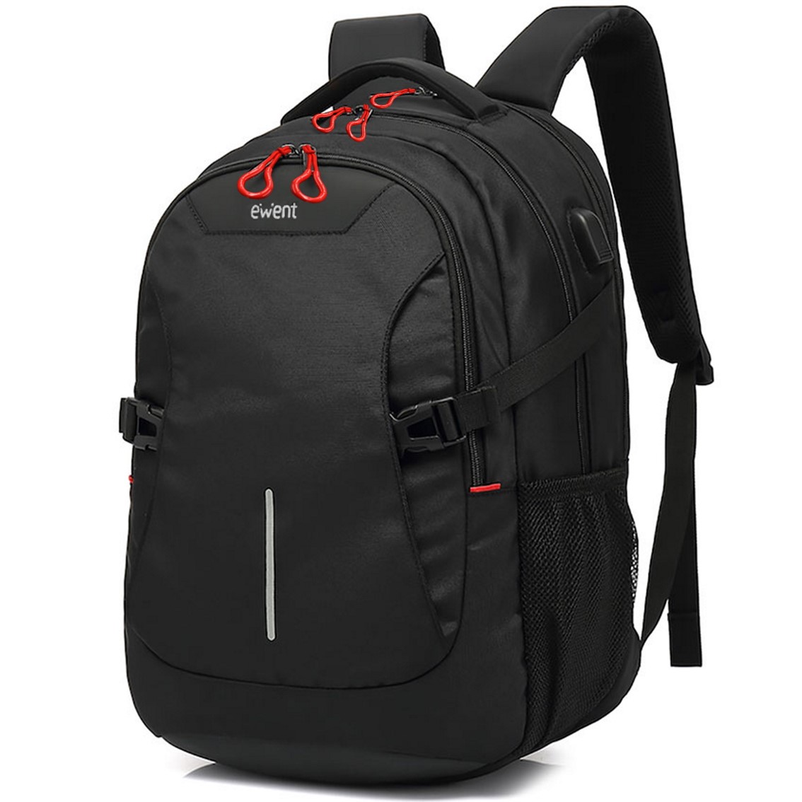 MOCHILA EWENT PARA PORTATIL DE 15.6" CON SALIDA USB