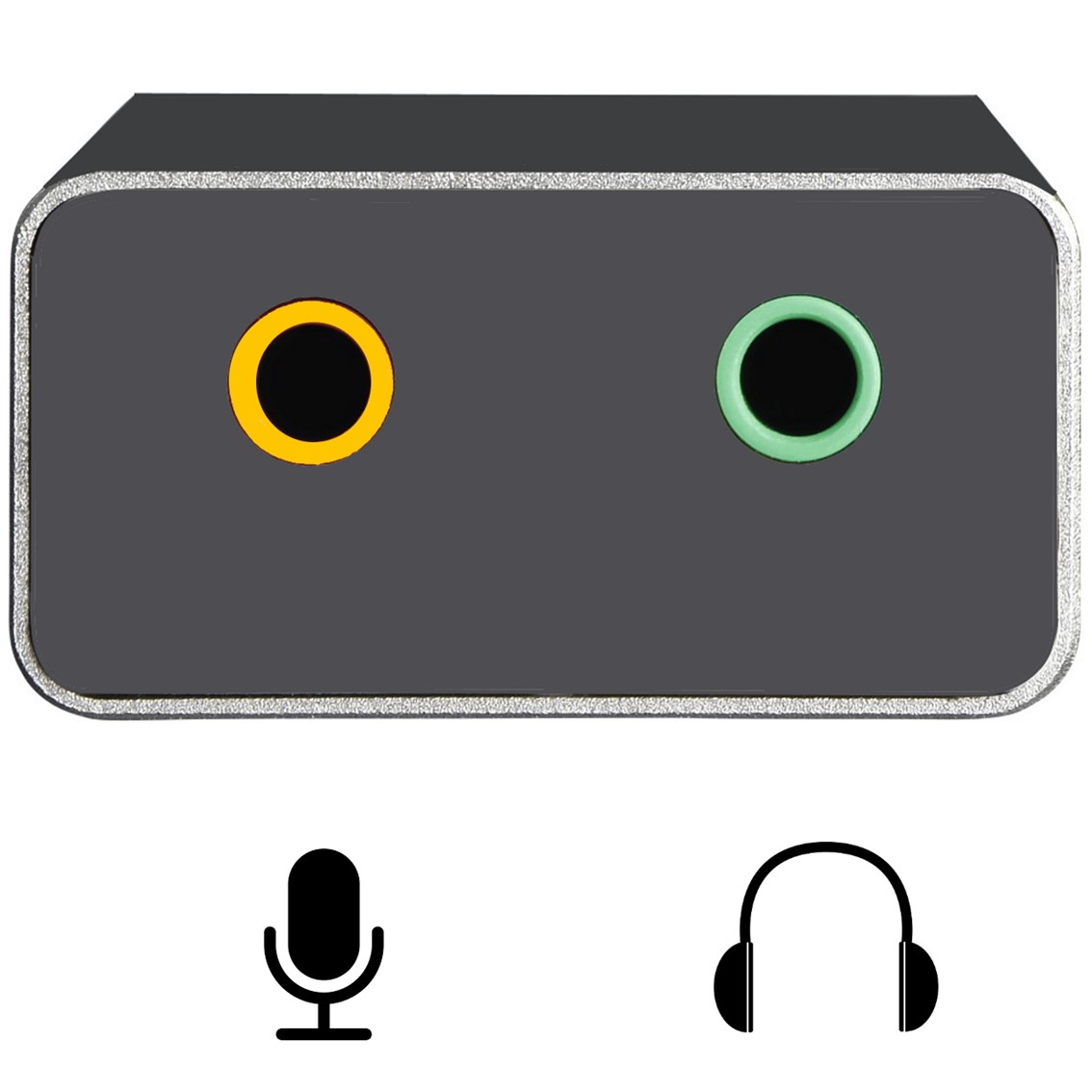 CABLE ADAPTADOR DE AUDIO EWENT USB TIPO C A JACK 3.5MM X2