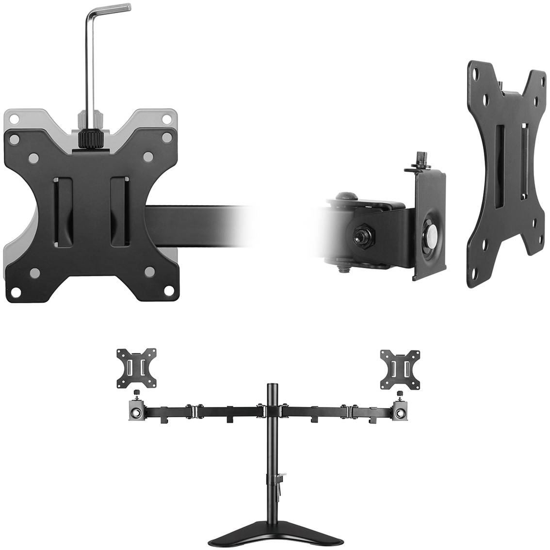 SOPORTE DE MESA EWENT EW1536 PARA 2 MONITORES DE HASTA 32"