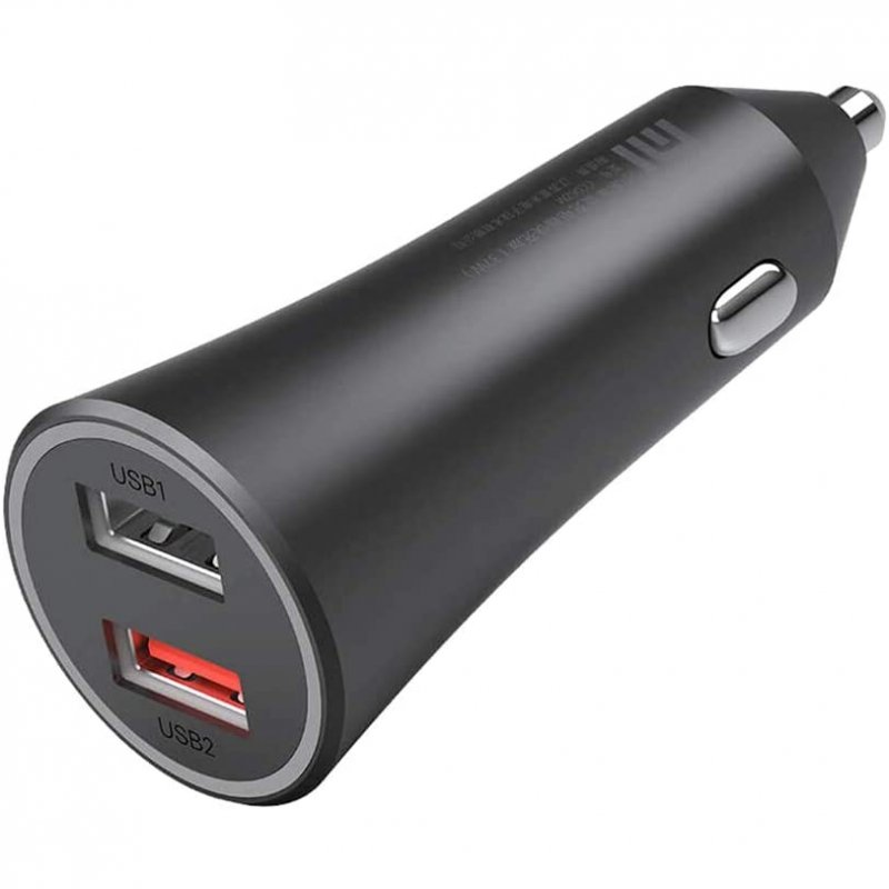 CARGADOR DE COCHE XIAOMI MI CAR CHARGER/ USB X2/ 37W