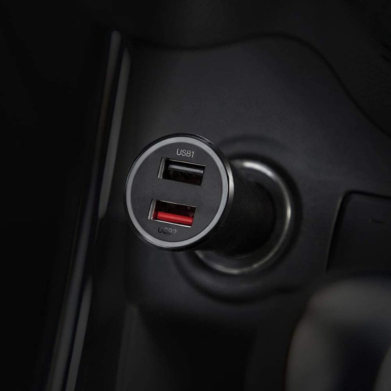 CARGADOR DE COCHE XIAOMI MI CAR CHARGER/ USB X2/ 37W