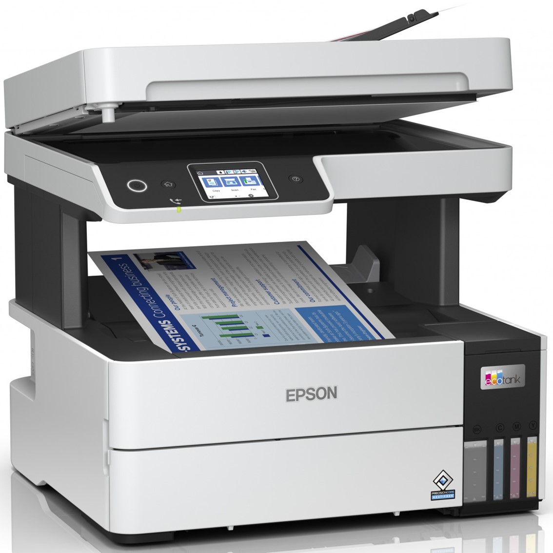 Multifunción Inyección Epson Ecotank Et-5170 Color Wifi Duplex Fax