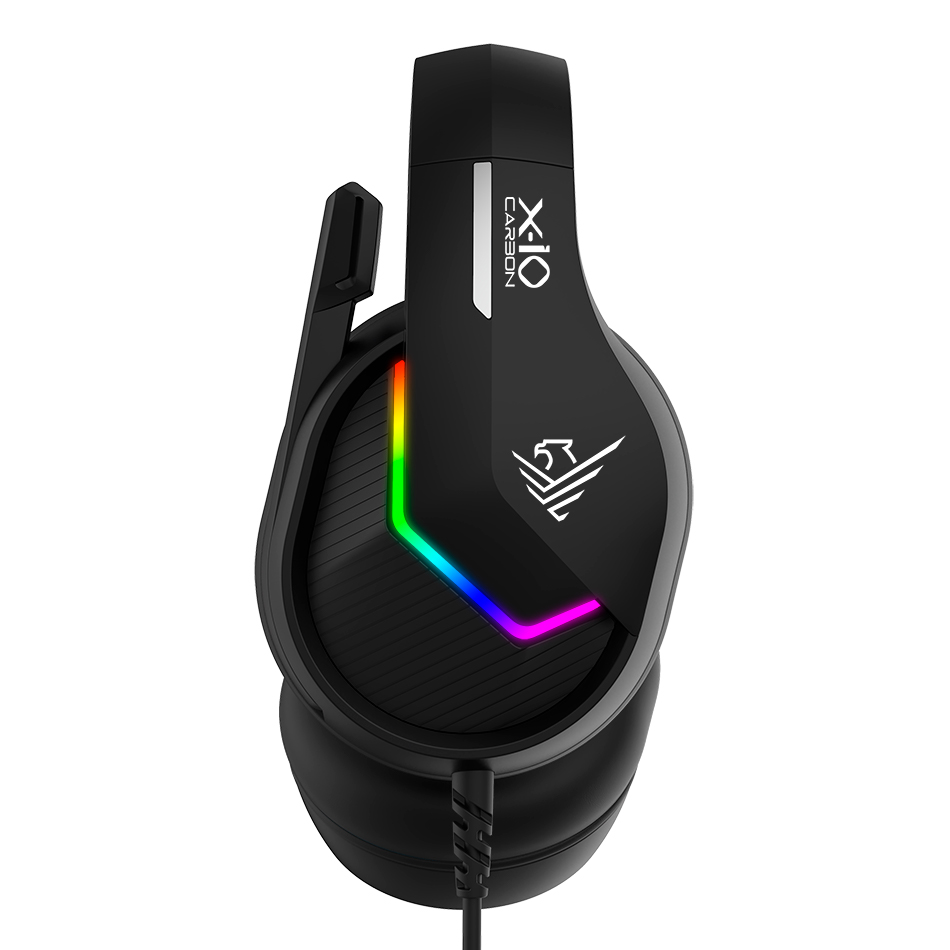 Auriculares Gaming Phoenix X-IO Negros Multiplataforma con cable jack y adaptador