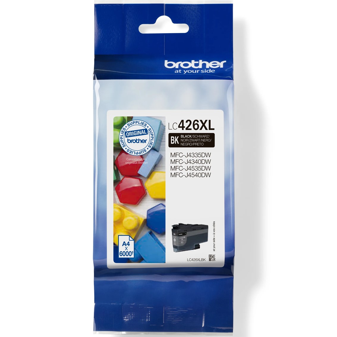 CARTUCHO TINTA BROTHER LC426XLBK NEGRO 6000 PAGINAS