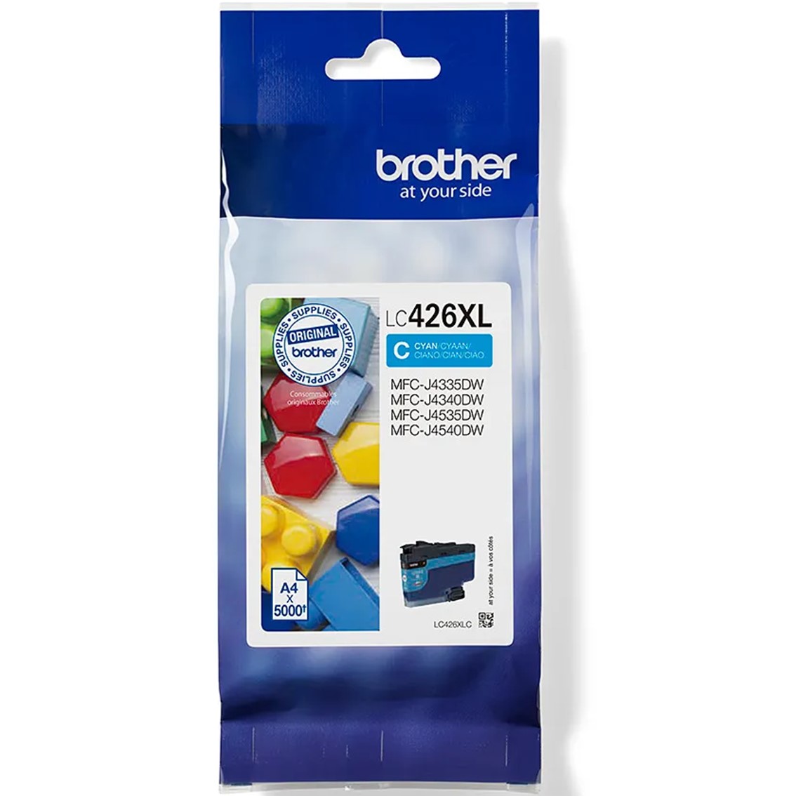 CARTUCHO TINTA BROTHER LC426XLC CIAN 5000 PAGINAS