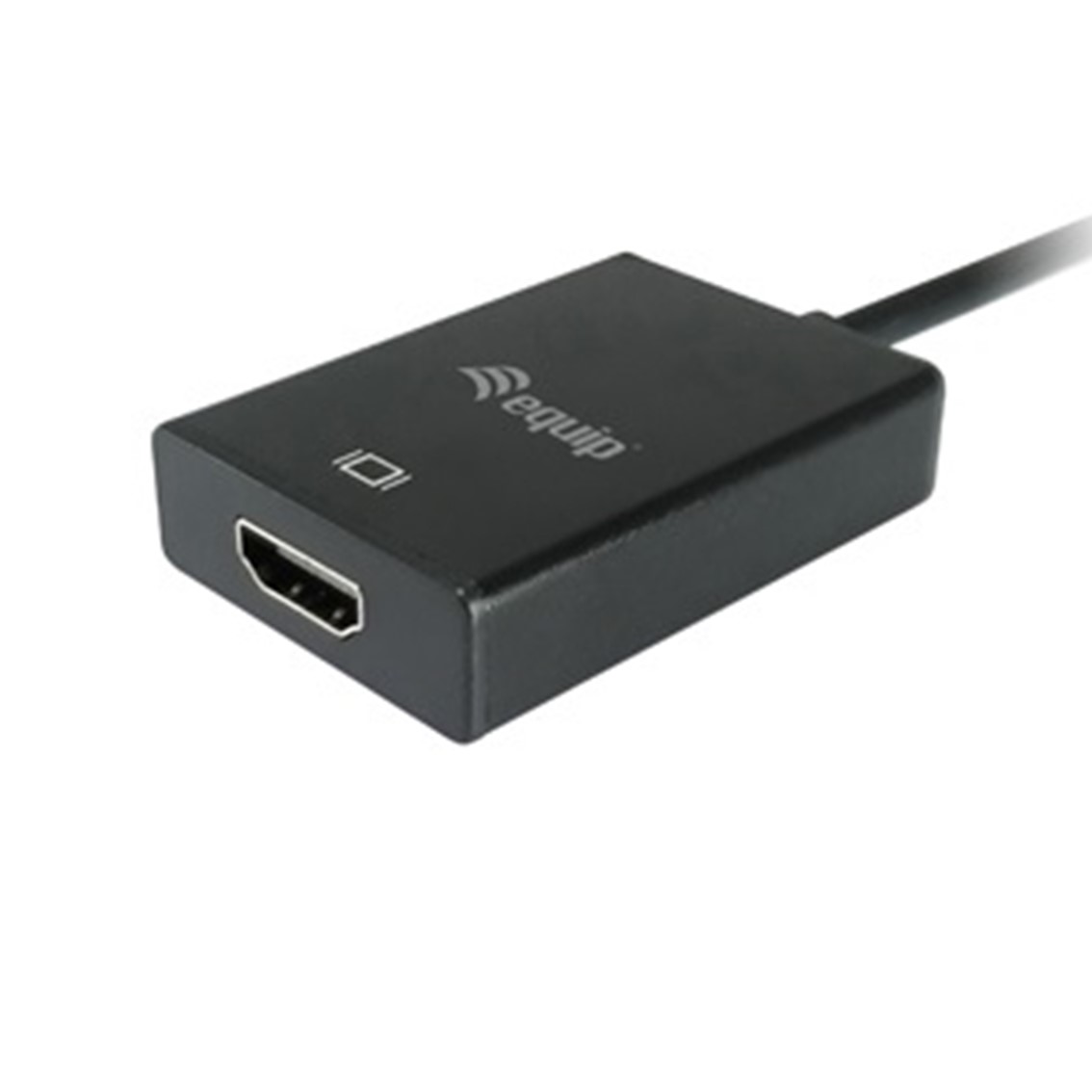 ADAPTADOR EQUIP VGA MACHO A HDMI HEMBRA CON AUDIO JACK 3.5" 119038