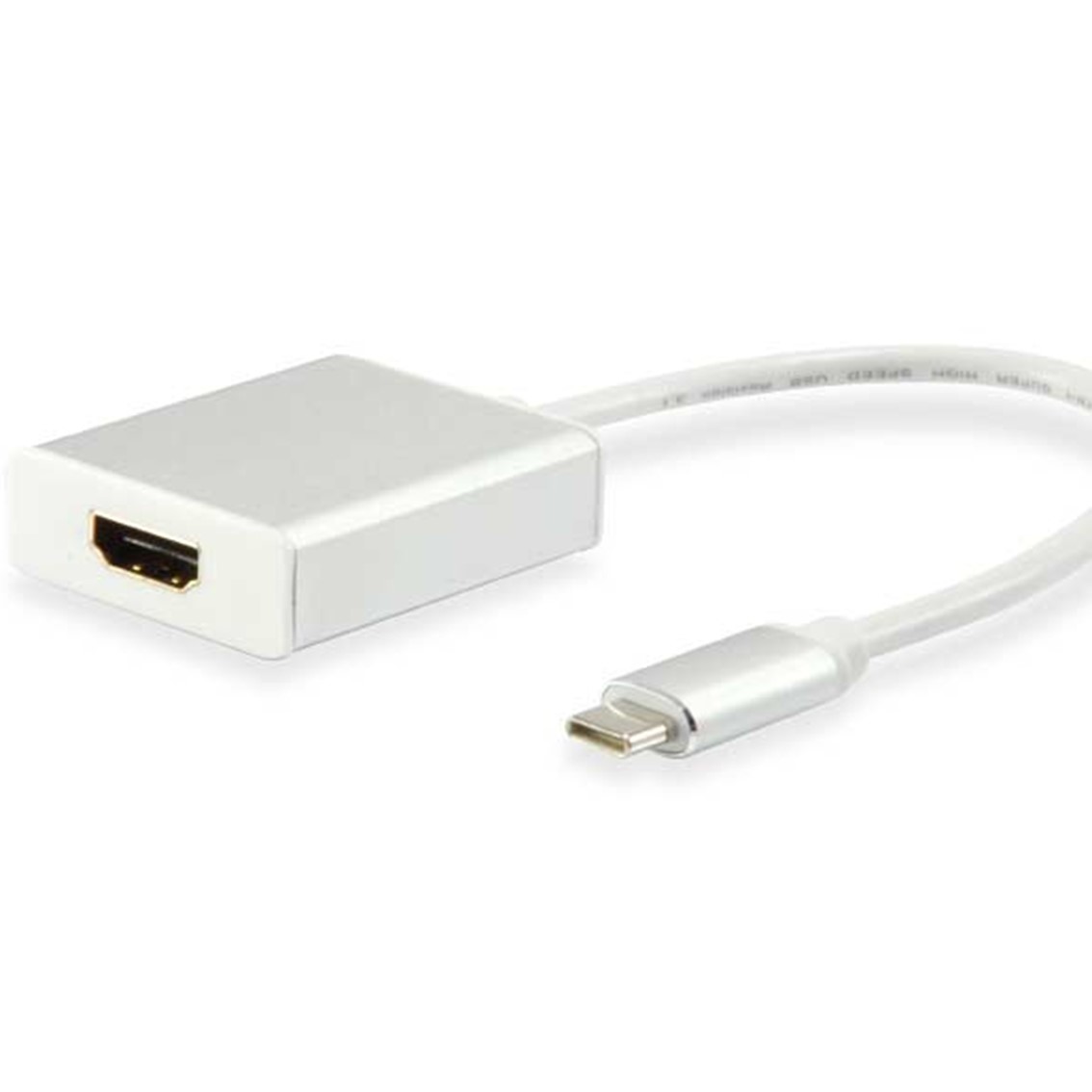 ADAPTADOR EQUIP USB TIPO C MACHO A HDMI 4K HEMBRA 015CM REF.133452