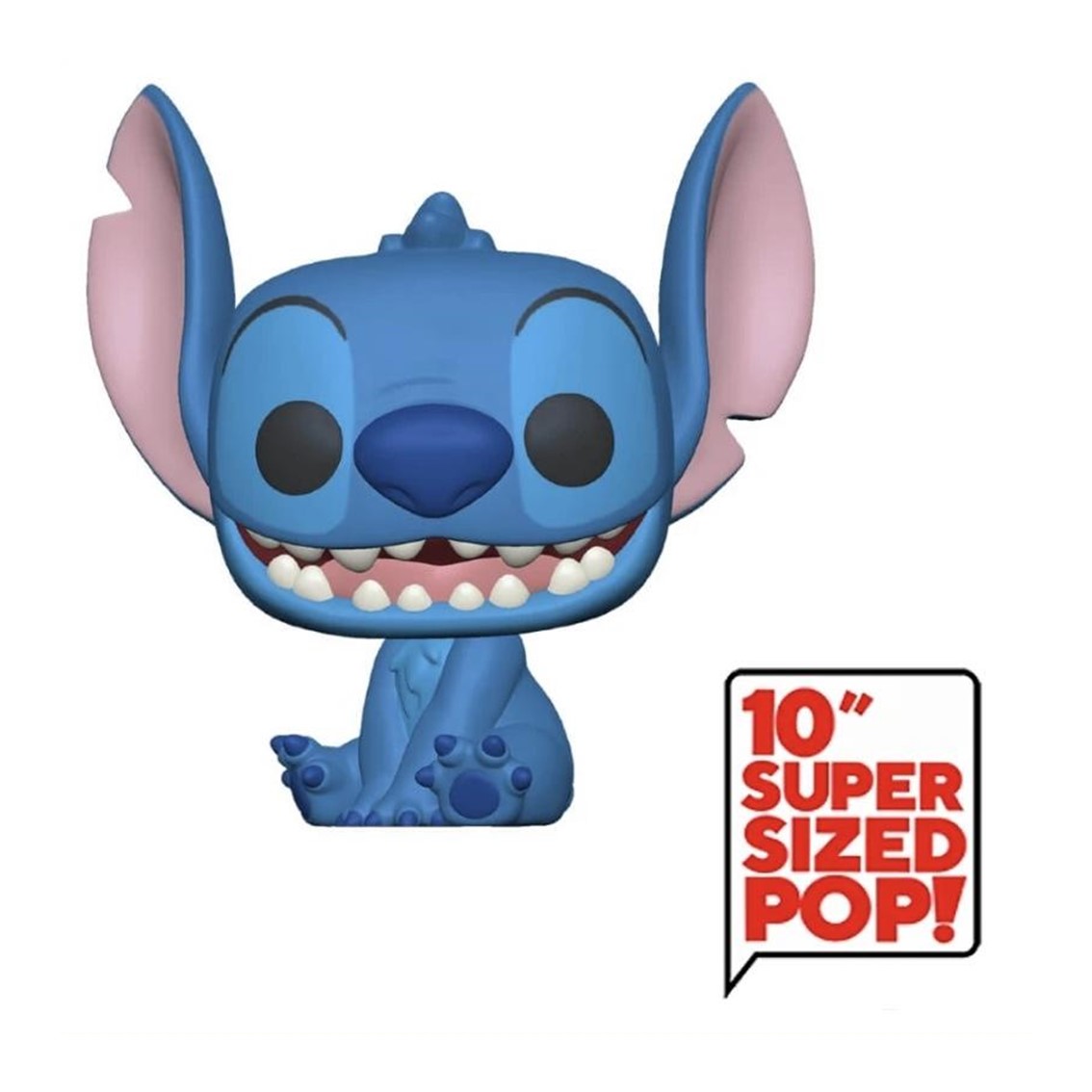 FUNKO POP JUMBO DISNEY LILO & STITCH STITCH SENTADO 10" 55618