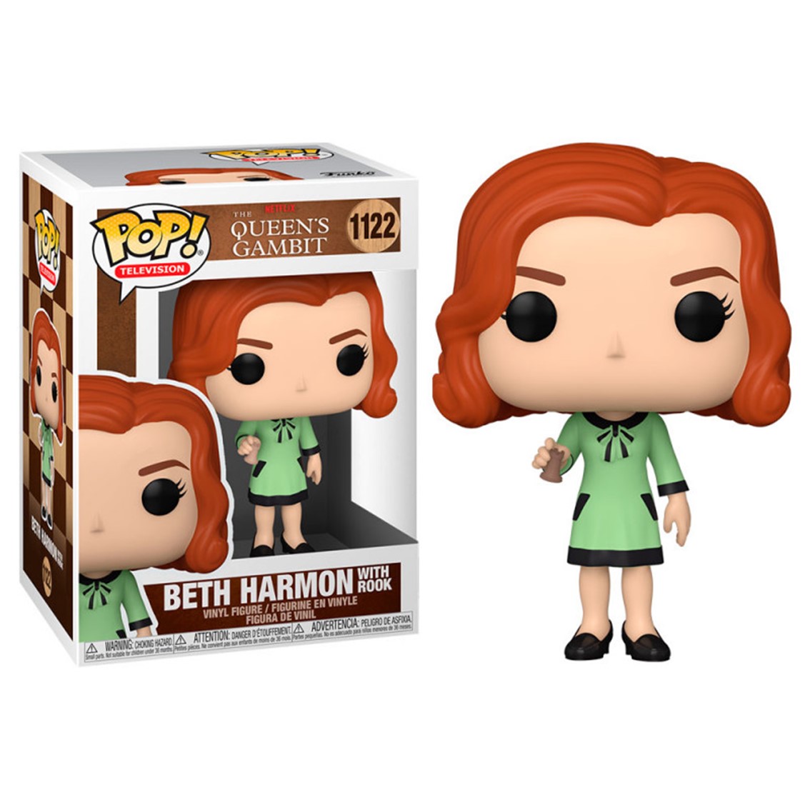 FUNKO POP SERIES TV GAMBITO DE DAMA QUEENS GAMBIT BETH HARMON CON TORRE 57689
