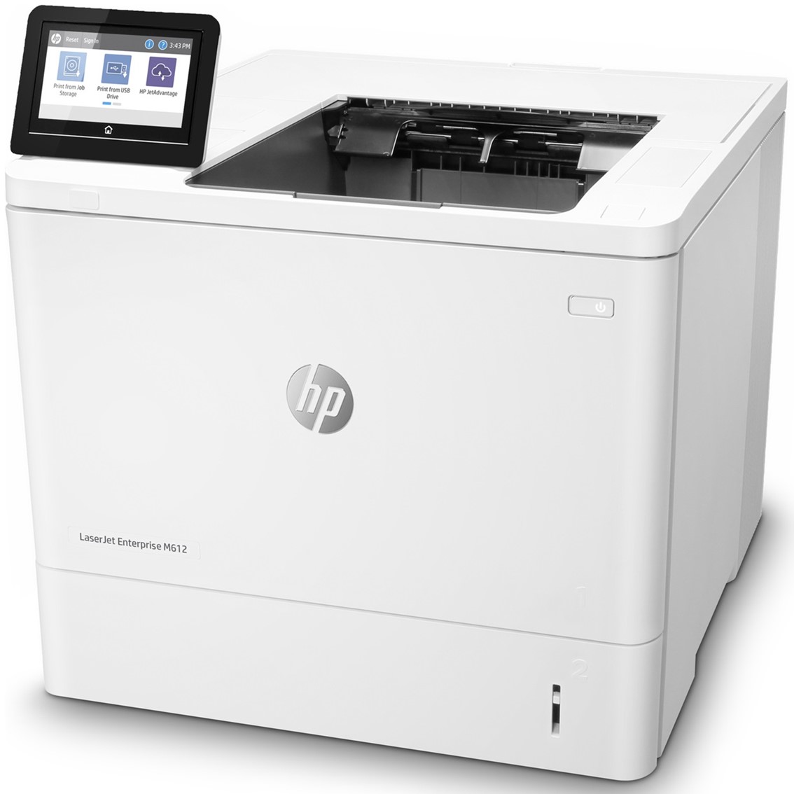 MULTIFUNCION HP LASER MONOCROMO LASERJET ENTERPRISE M612dn A4/ 71PPM/ 512MB/ USB/ RED/ DUPLEX IMPRESION