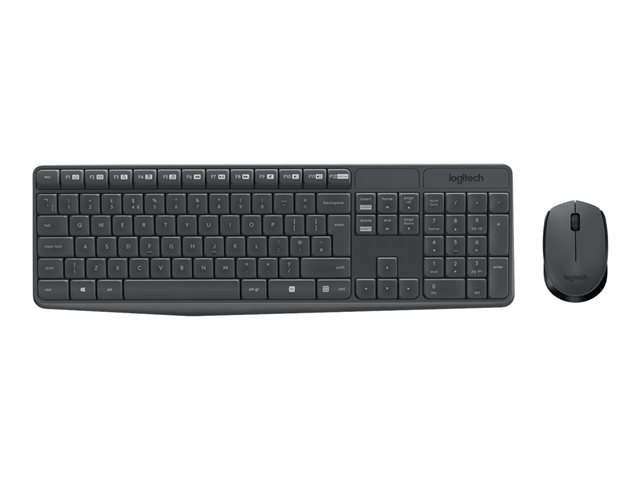 TECLADO + MOUSE LOGITECH MK235 WIRELESS INALAMBRICO FRANCES