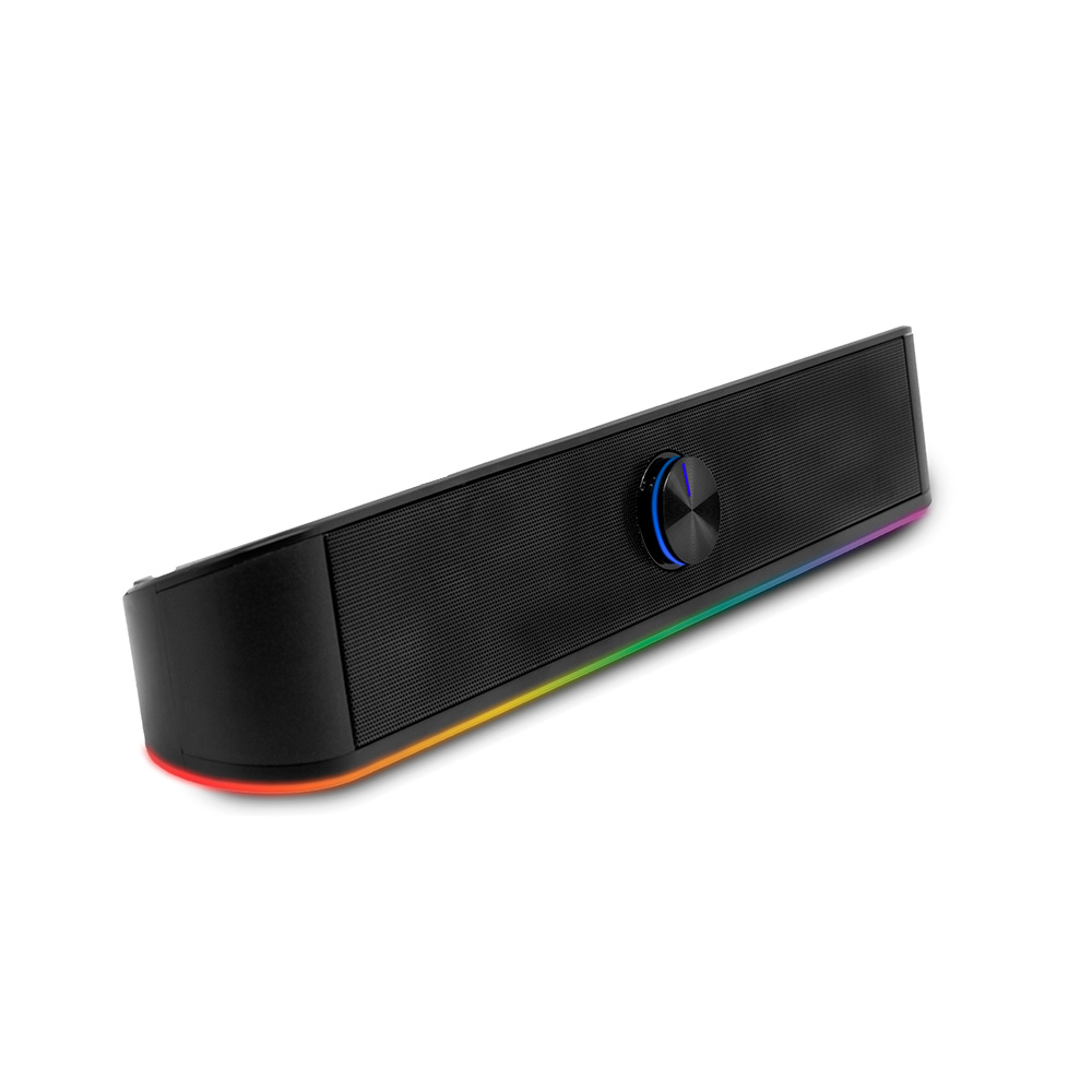 Phoenix Ohmios Barra Sonido RGB 6W RMS BT / BLUETOOTH / USB / AUX / BOTONES TACTILES
