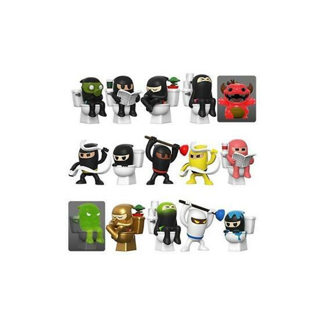 CAPSULA FUNKO TOILET NINJAS PAKA PAKA 1 UNIDAD 48586