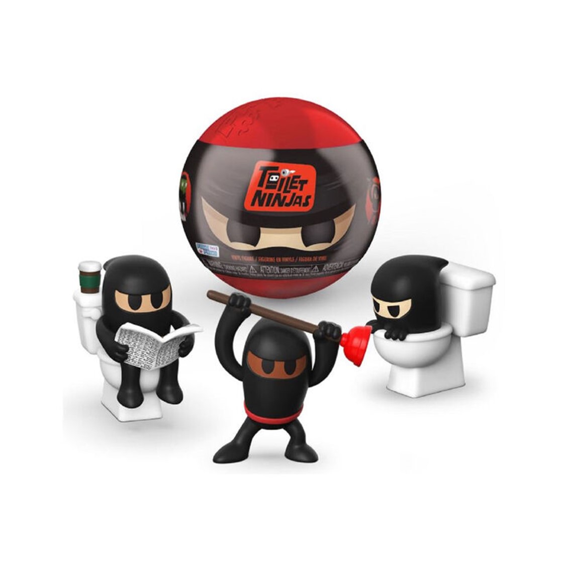 CAPSULA FUNKO TOILET NINJAS PAKA PAKA 1 UNIDAD 48586