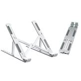 SOPORTE DE MESA PLEGABLE DE VIAJE EWENT EW1266 PARA ORDENADOR PORTATIL 10-15.6" ALEACION DE ALUMINIO