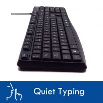TECLADO EWENT EW3001 USB CON ESCRITURA SILENCIOSA