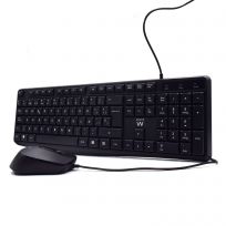 KIT TECLADO + MOUSE RATON EWENT EW3006 USB ESCRITURA SILENCIOSA