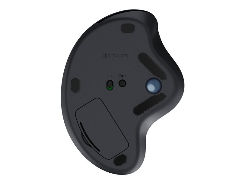 MOUSE RATON LOGITECH TRACKBALL ERGO M575 OPTICO WIRELESS INALAMBRICO GRAFITO