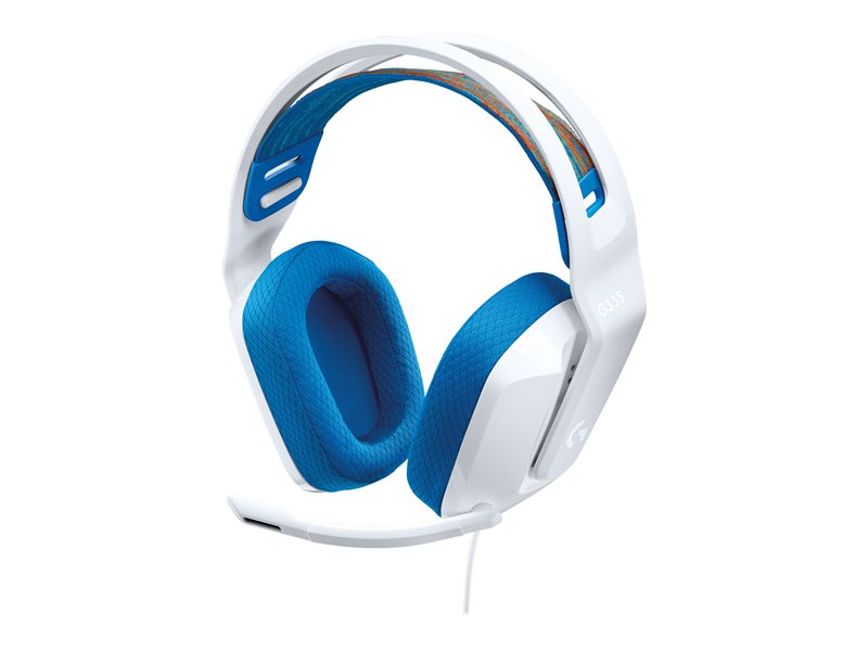 AURICULARES CON MICROFONO LOGITECH G G335 GAMING JACK 3.5MM BLANCO