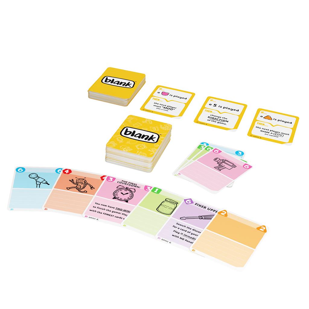 JUEGO DE MESA BLANK PEGI 6