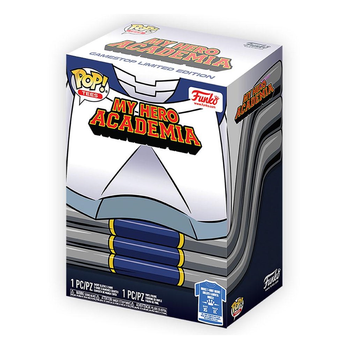 POP & TEE MY HERO ACADEMIA TENYA IIDA INGENIUM (FULL MECH SUIT) FUNKO + CAMISETA TALLA XL