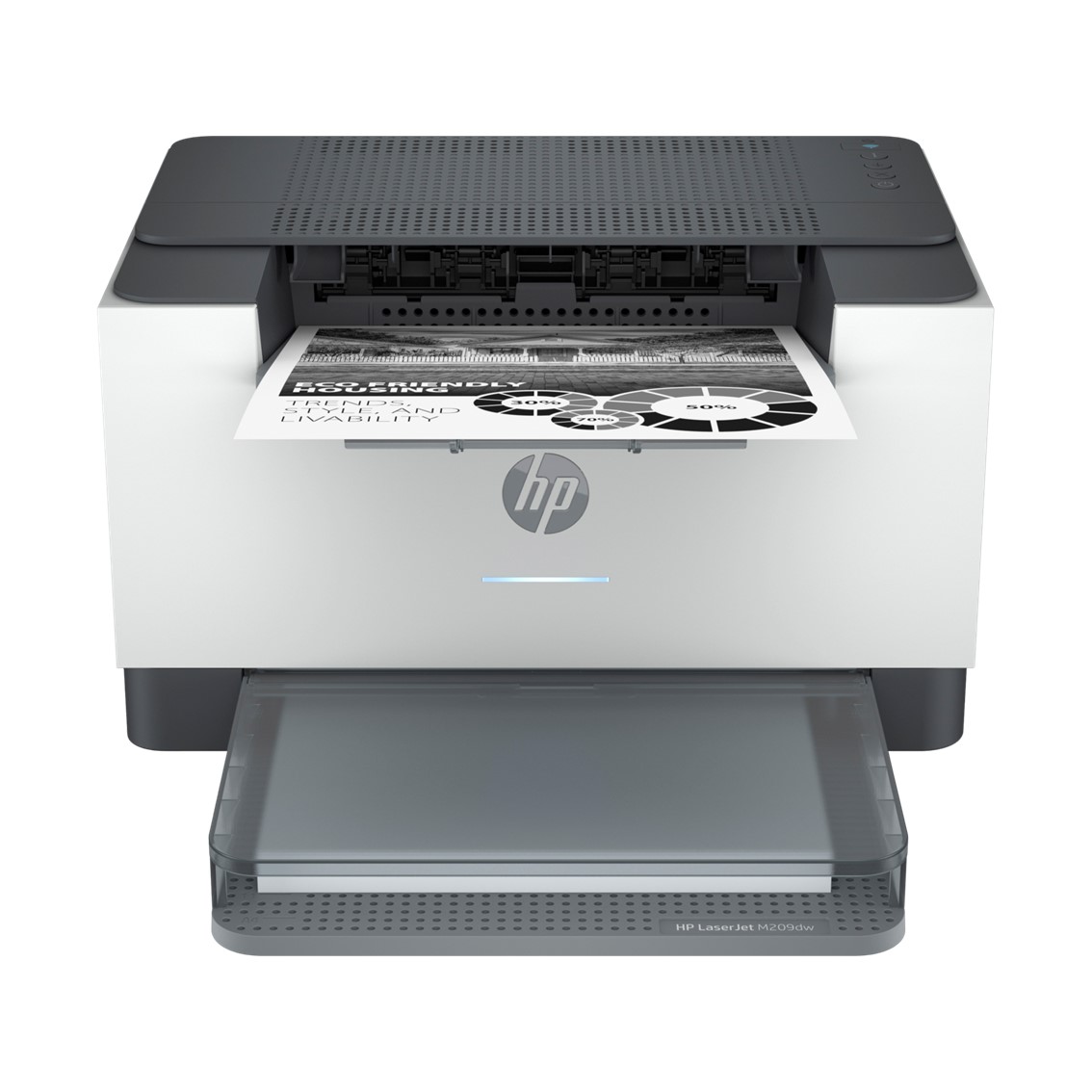 IMPRESORA HP LASER MONOCROMO LASERJET M209DW A4/ 29PPM/ 64MB/ USB/ RED/ WIFI/ BT/ DUPLEX