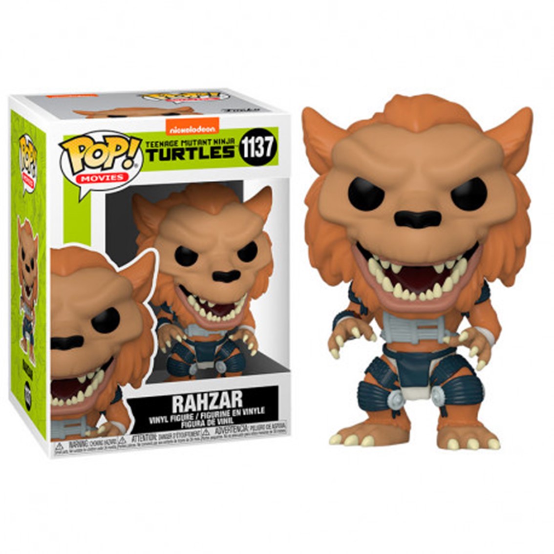 FUNKO POP SERIES ANIMACION NICKELODEON LAS TORTUGAS NINJA MUTANTES RAHZAR 56163
