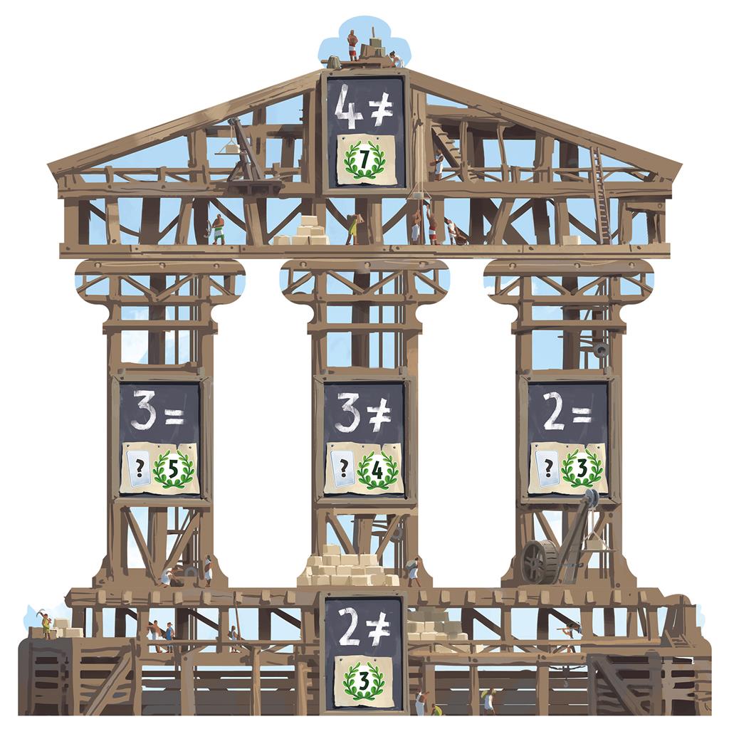 JUEGO DE MESA 7 WONDERS ARCHITECTS PEGI 8