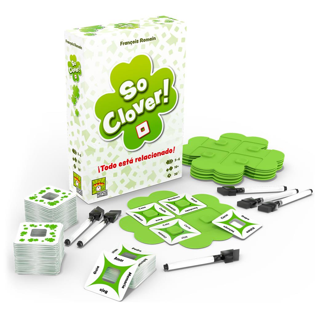 JUEGO DE MESA SO CLOVER PEGI 10