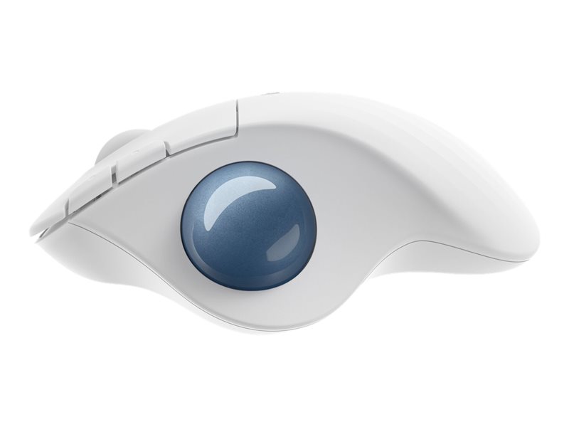 MOUSE RATON LOGITECH ERGO M575 BLUETOOTH & WIRELESS BLANCO