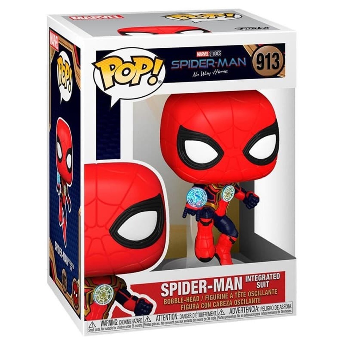 FUNKO POP MARVEL SPIDERMAN NO WAY HOME SPIDER-MAN TRAJE INTEGRADO 56829