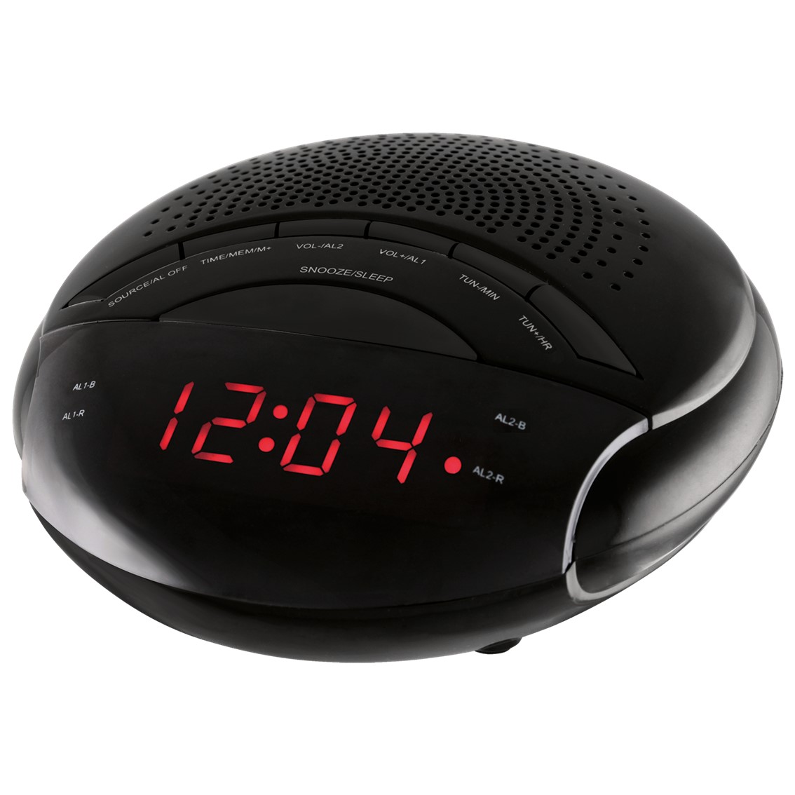 RADIO RELOJ DESPERTADOR NEVIR NVR-335DD NEGRO SINTONIZADOR AM / FM