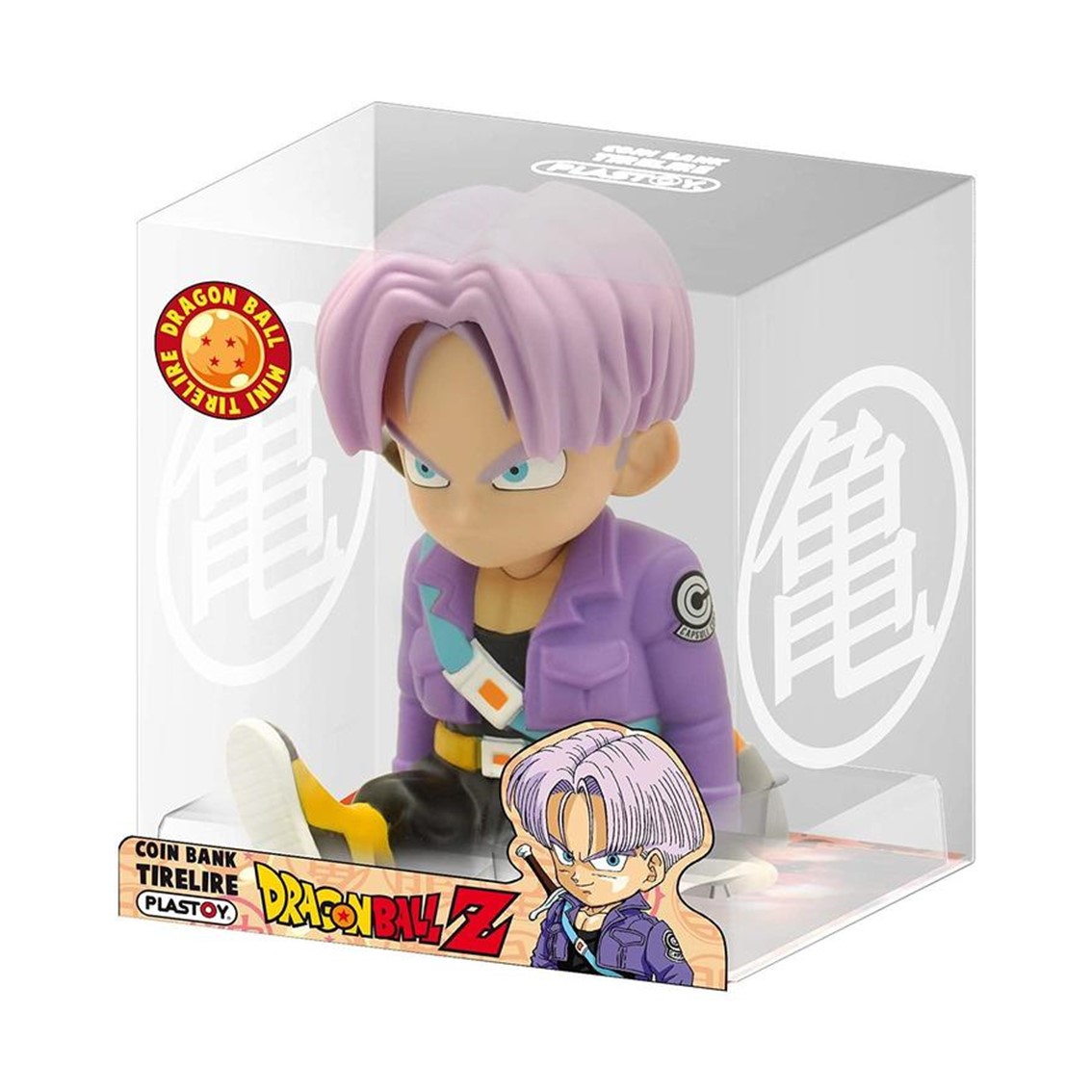 FIGURA HUCHA PLASTOY DRAGON BALL TRUNKS SENTADO